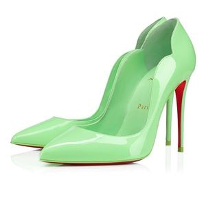 Christian Louboutin Patent Leather Hot Chick 100mm